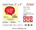 Astar 3 x 3" Ye
